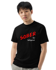 Sober But Belligerent White Logo